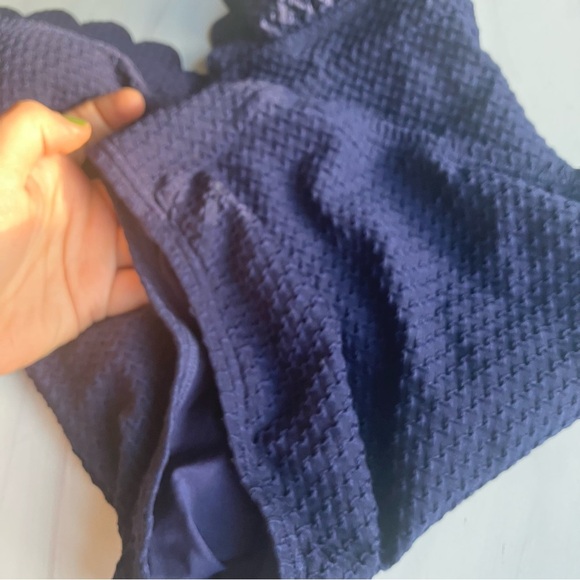 Kate Spade‎ Maillot Navy Scallop One Piece Swim XS - Picture 6 of 8